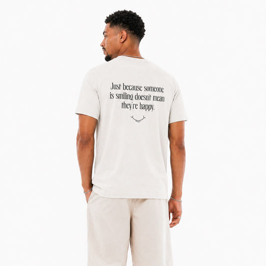 Smile T-Shirt aus Bio-Baumwolle