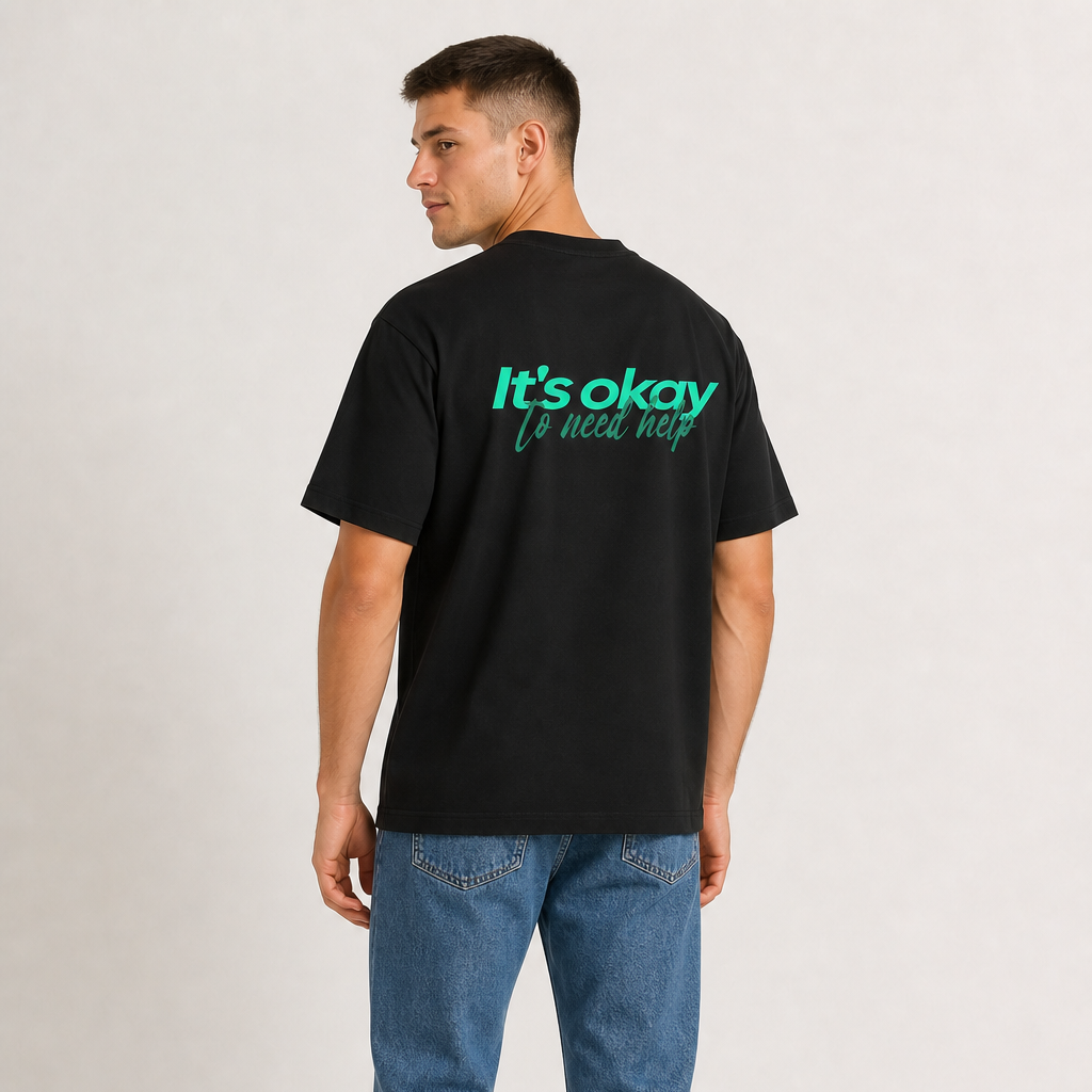 It`s okay to need help - Oversize Unisex T-Shirt