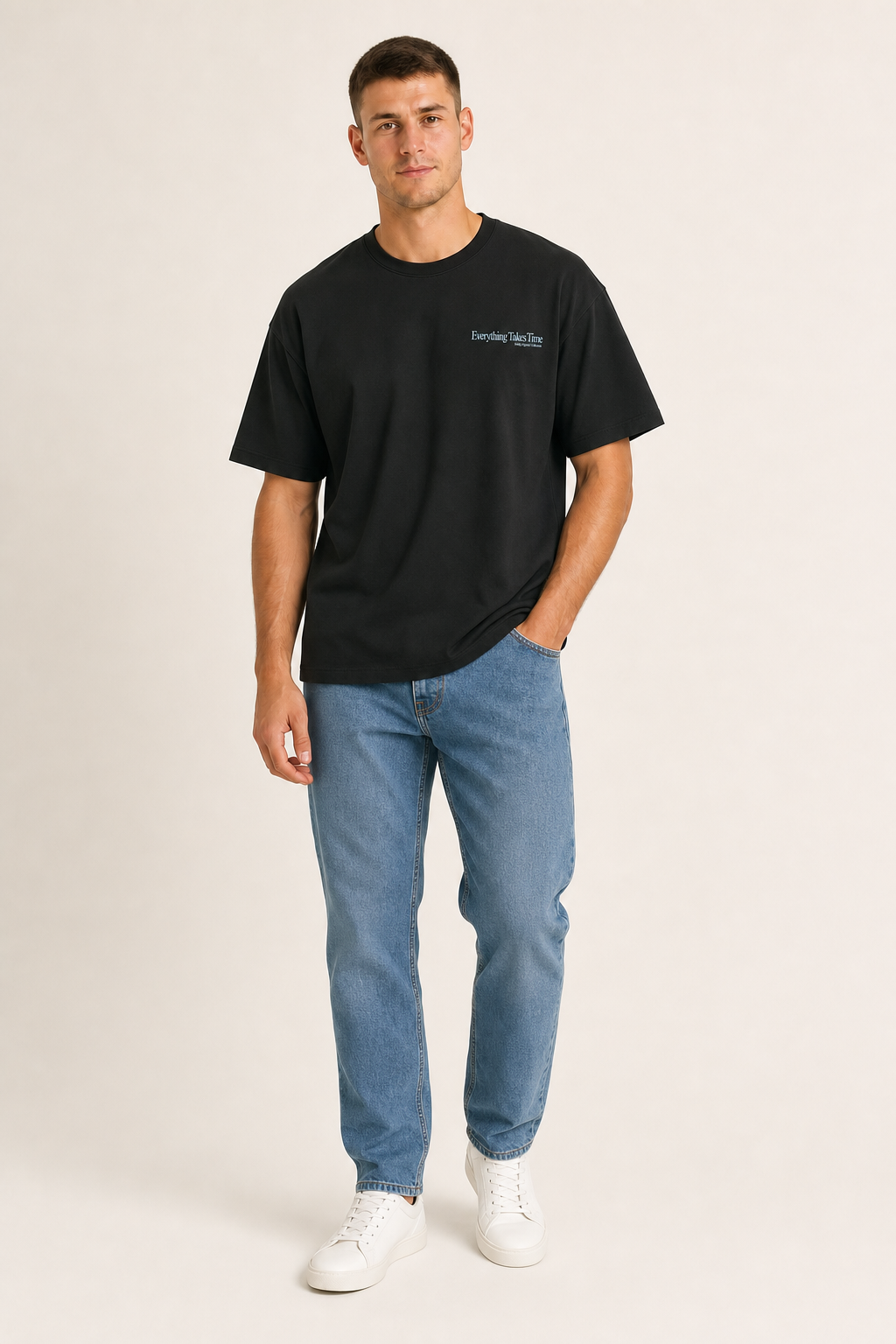 Everything Takes Time Oversize Unisex T-Shirt