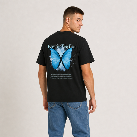 Everything Takes Time Oversize Unisex T-Shirt