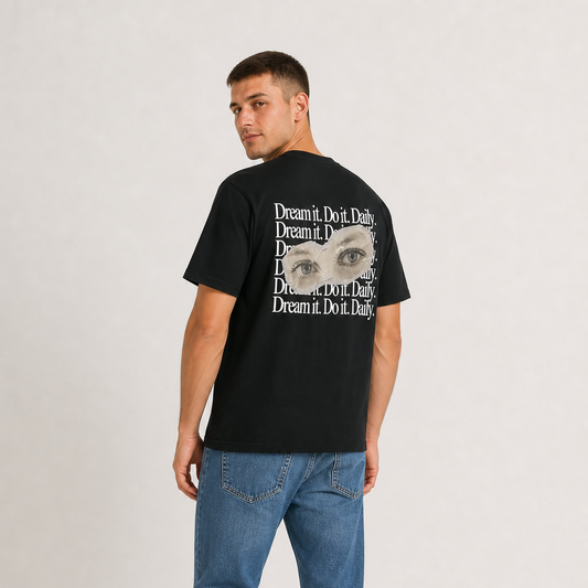 Oversize T-Shirt - "Dream It. Do It. Daily."