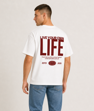 Live Your Own Life - Oversize Unisex T-Shirt