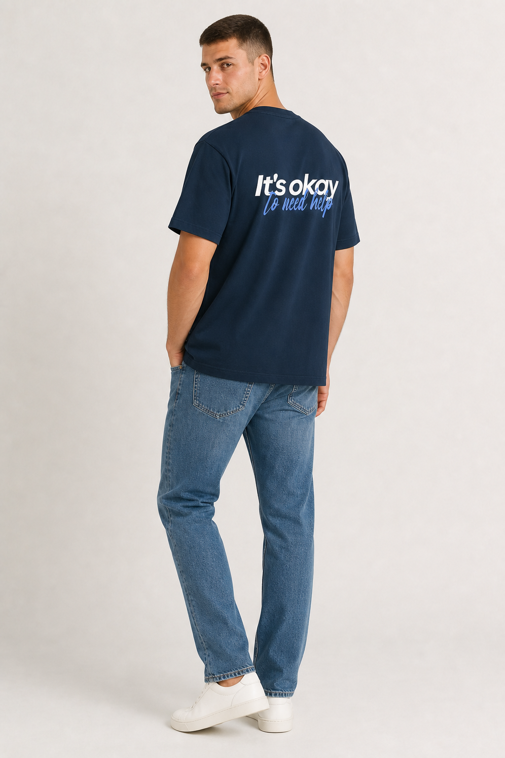 It`s okay to need help - Oversize Unisex T-Shirt