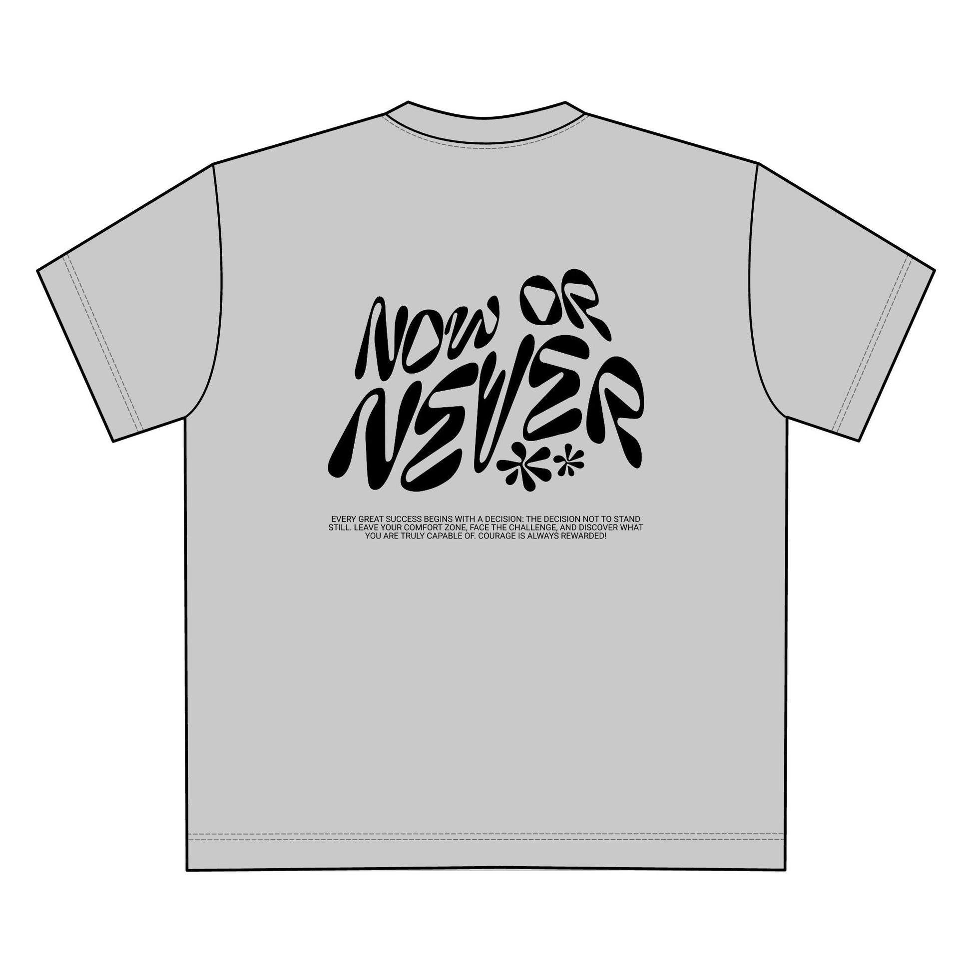 Now or Never Oversize Unisex T-Shirt