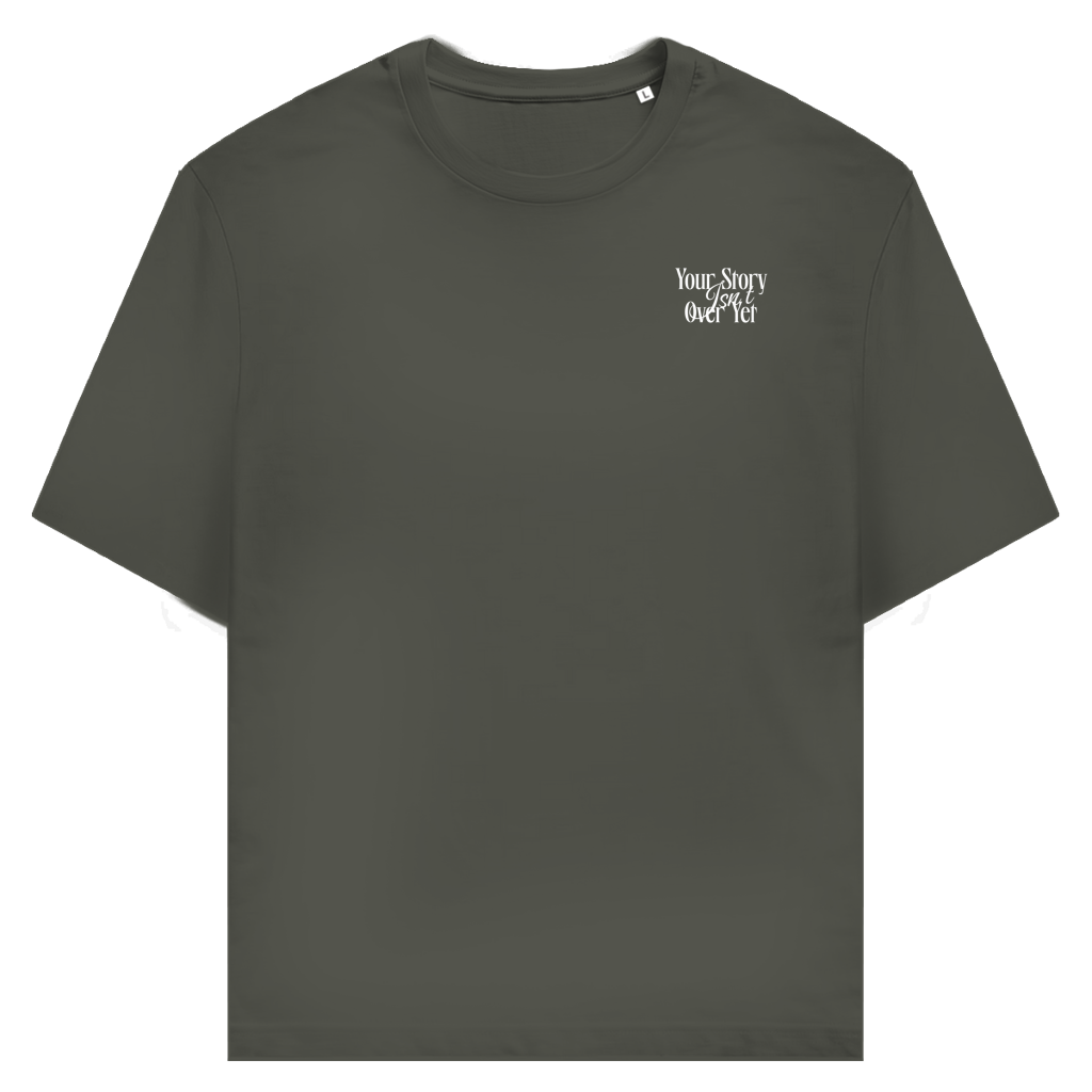 Your Story Isn`t Over Yet T-Shirt aus Bio-Baumwolle