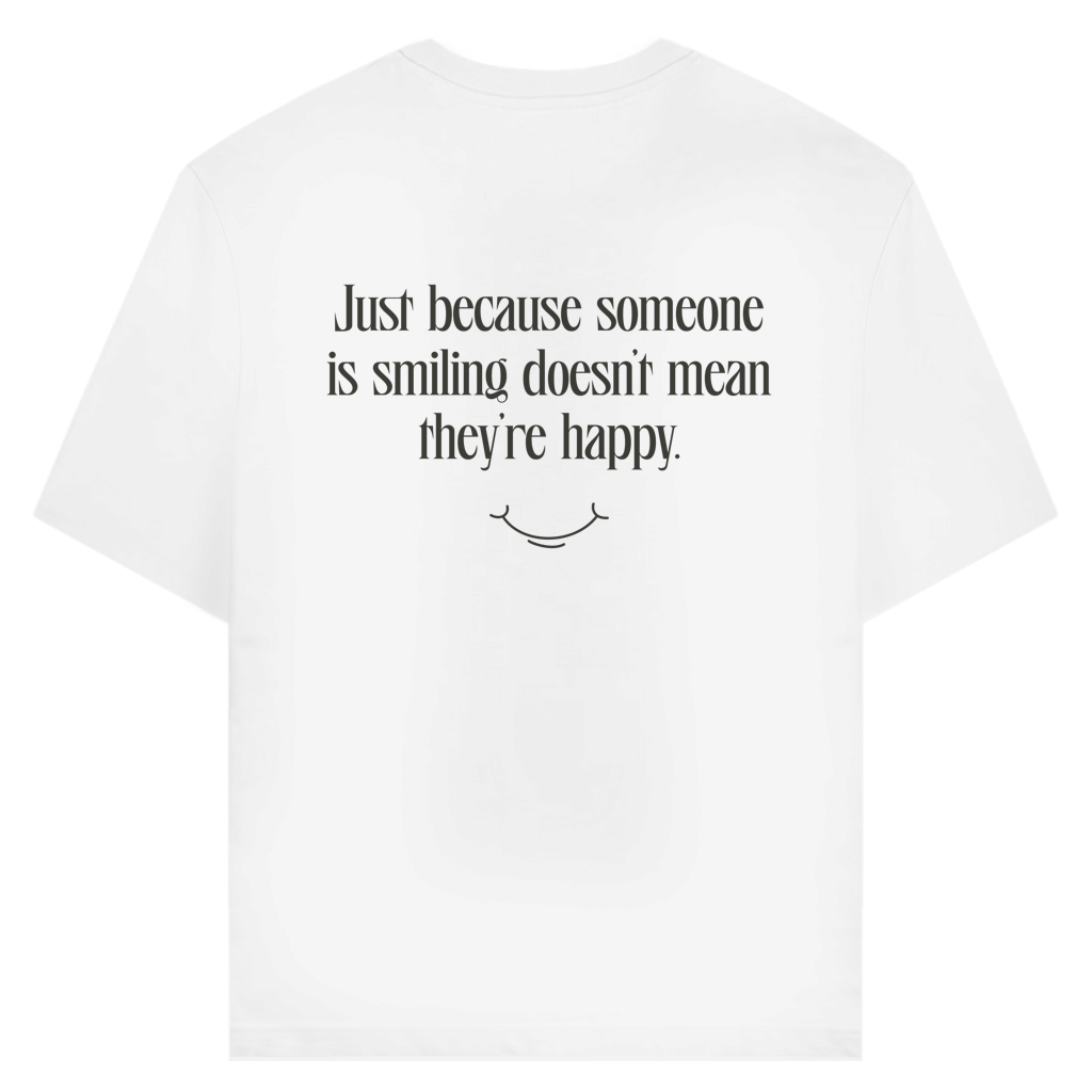 Smile T-Shirt aus Bio-Baumwolle