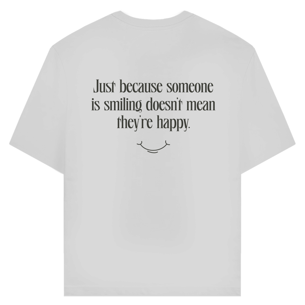 Smile T-Shirt aus Bio-Baumwolle