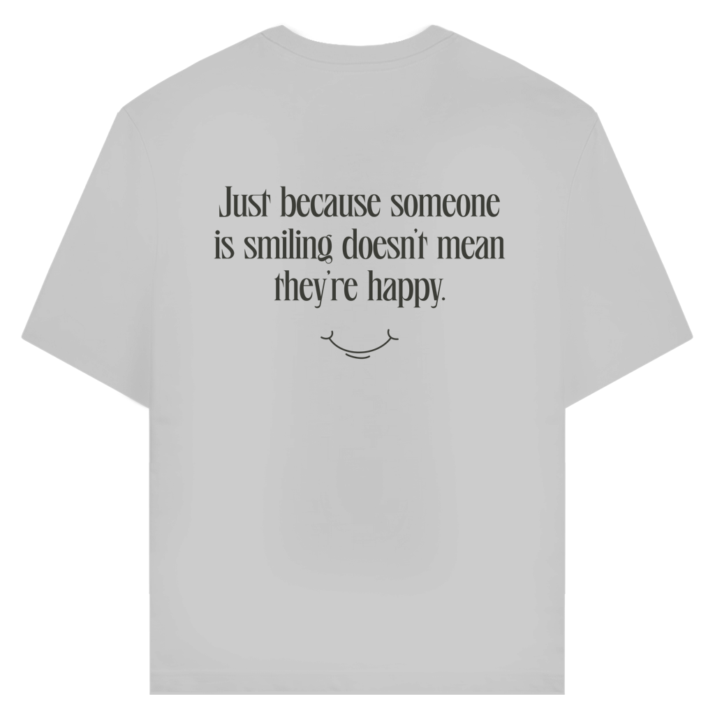 Smile T-Shirt aus Bio-Baumwolle