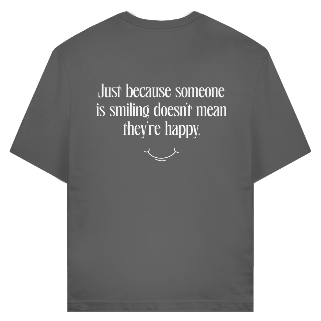 Smile T-Shirt aus Bio-Baumwolle