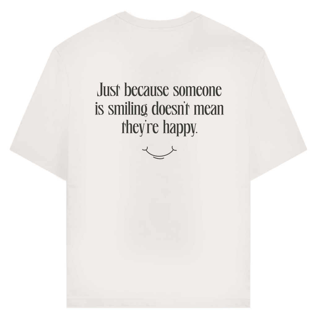 Smile T-Shirt aus Bio-Baumwolle