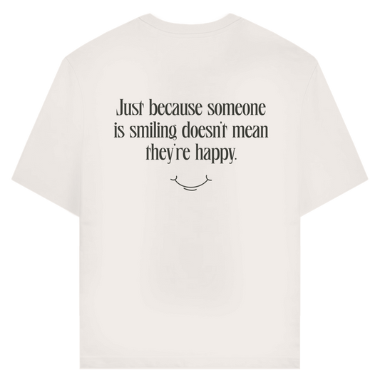Smile T-Shirt aus Bio-Baumwolle