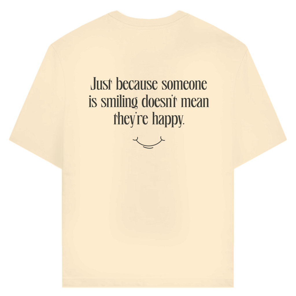 Smile T-Shirt aus Bio-Baumwolle