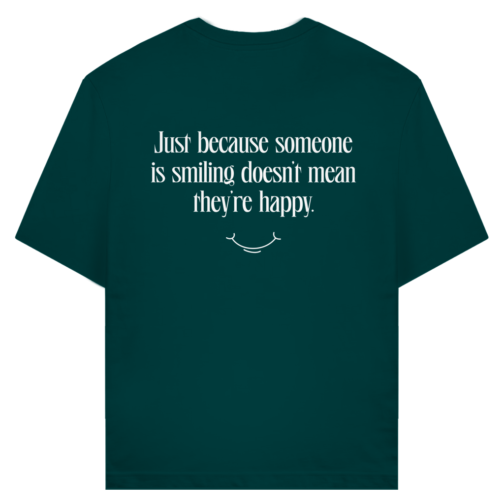 Smile T-Shirt aus Bio-Baumwolle