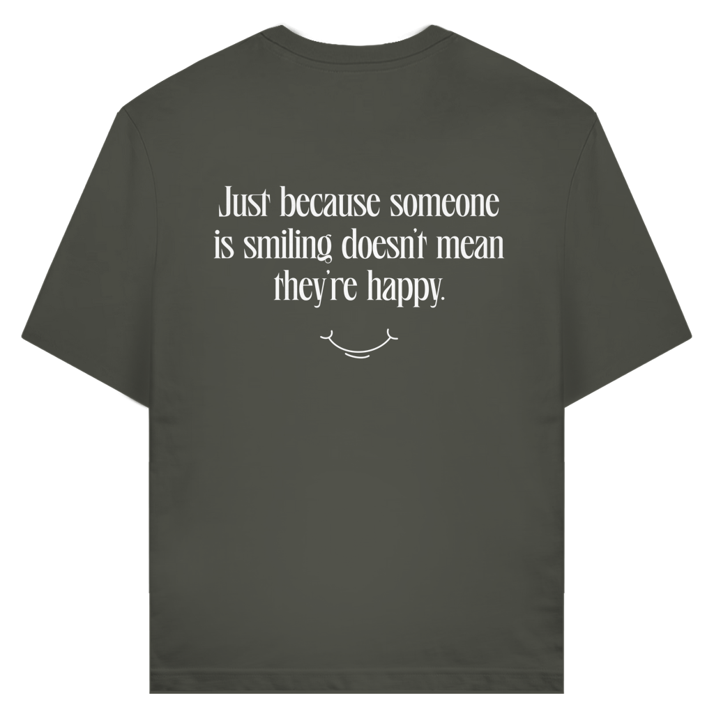 Smile T-Shirt aus Bio-Baumwolle