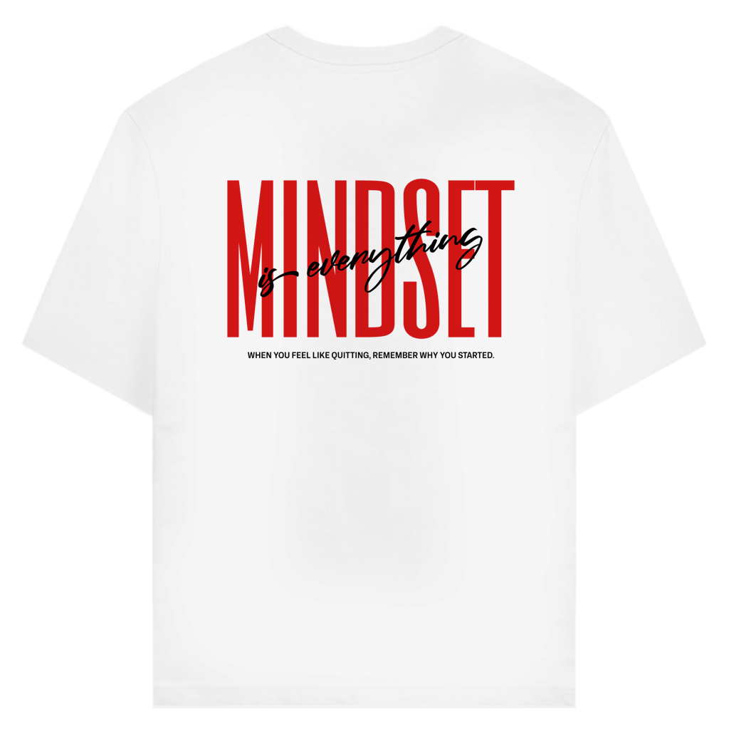 Mindset is everything T-Shirt aus Bio-Baumwolle