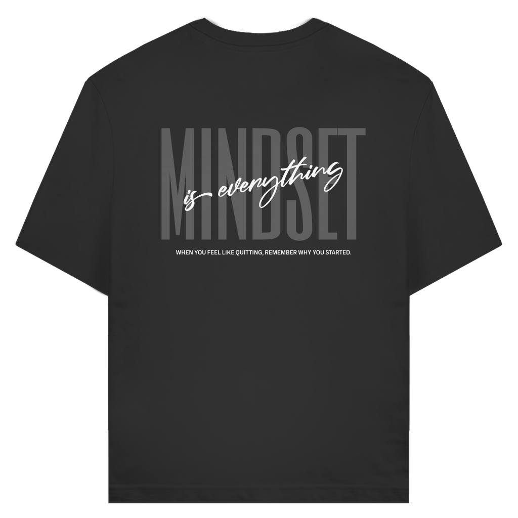 Mindset is everything T-Shirt aus Bio-Baumwolle