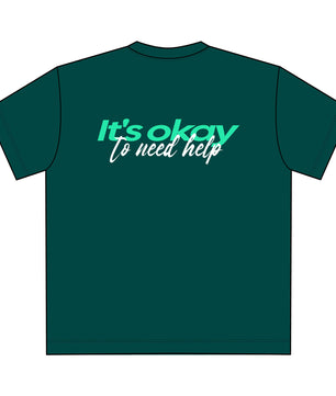 It`s okay to need help - Oversize Unisex T-Shirt