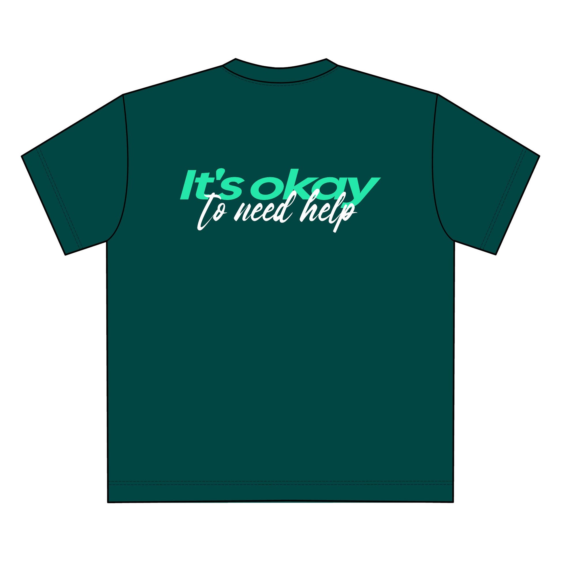 It`s okay to need help - Oversize Unisex T-Shirt