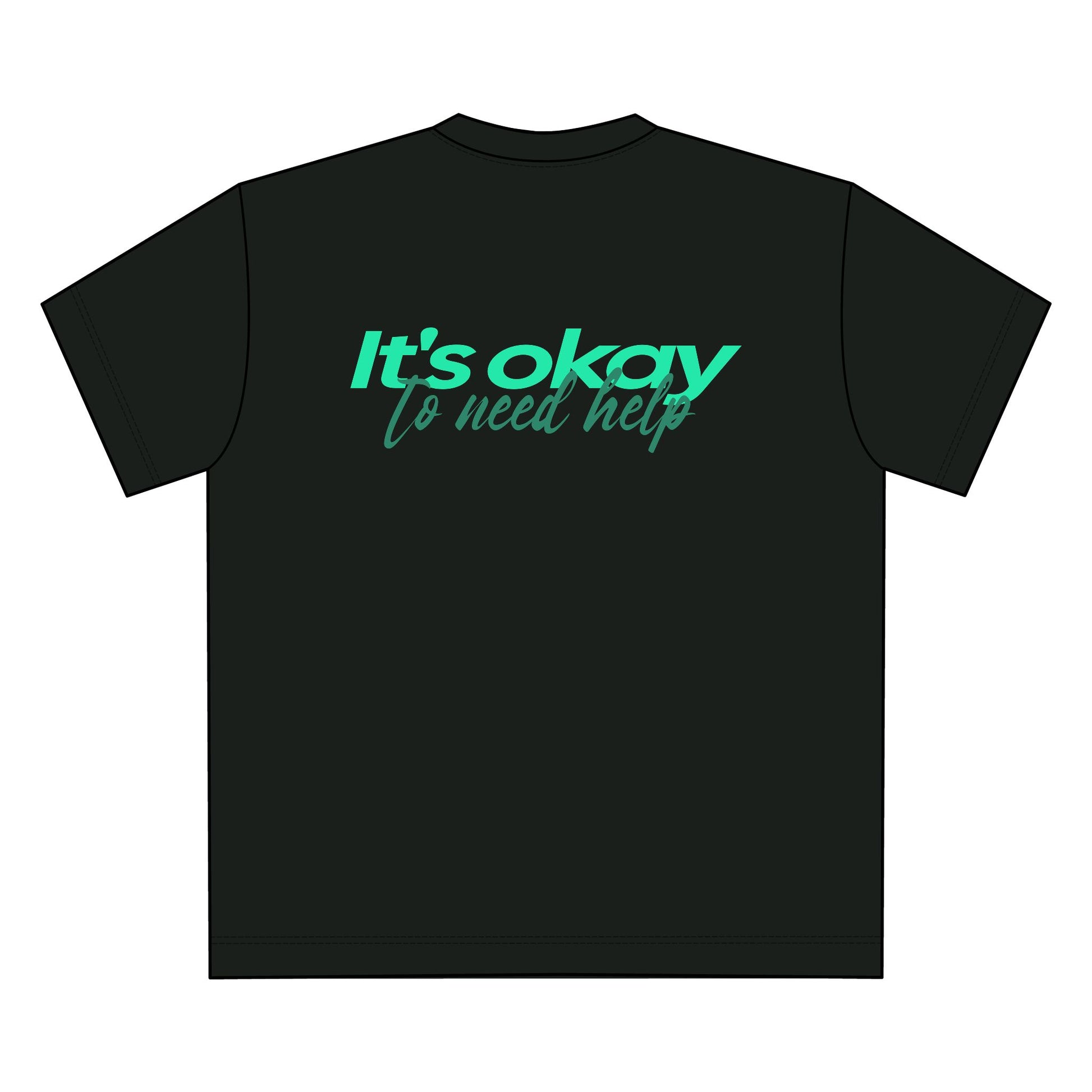 It`s okay to need help - Oversize Unisex T-Shirt