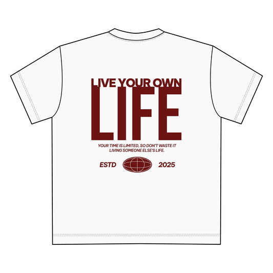 Live Your Own Life - Oversize Unisex T-Shirt