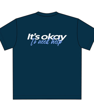 It`s okay to need help - Oversize Unisex T-Shirt