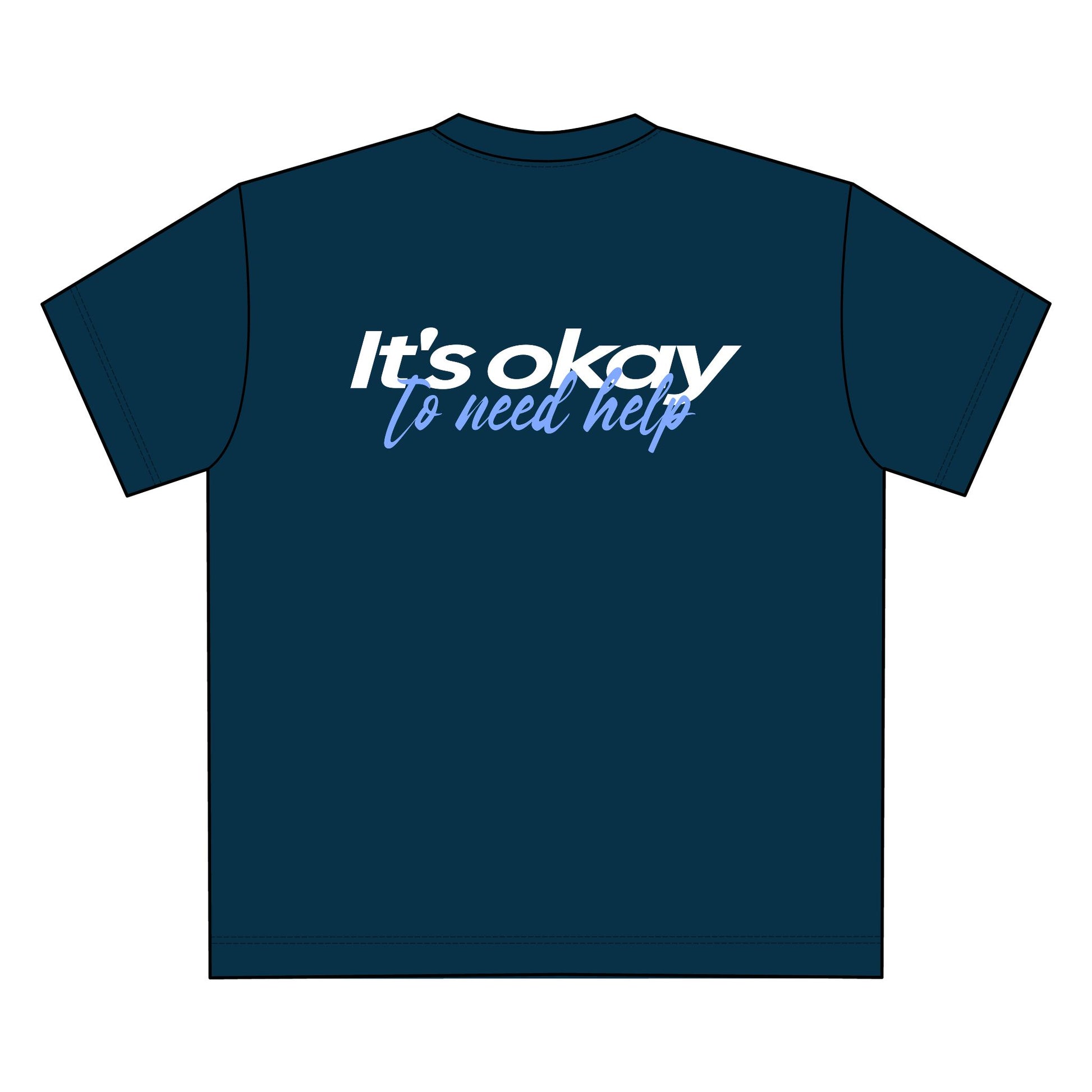 It`s okay to need help - Oversize Unisex T-Shirt