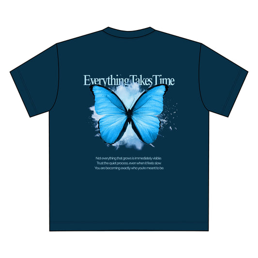 Everything Takes Time Oversize Unisex T-Shirt