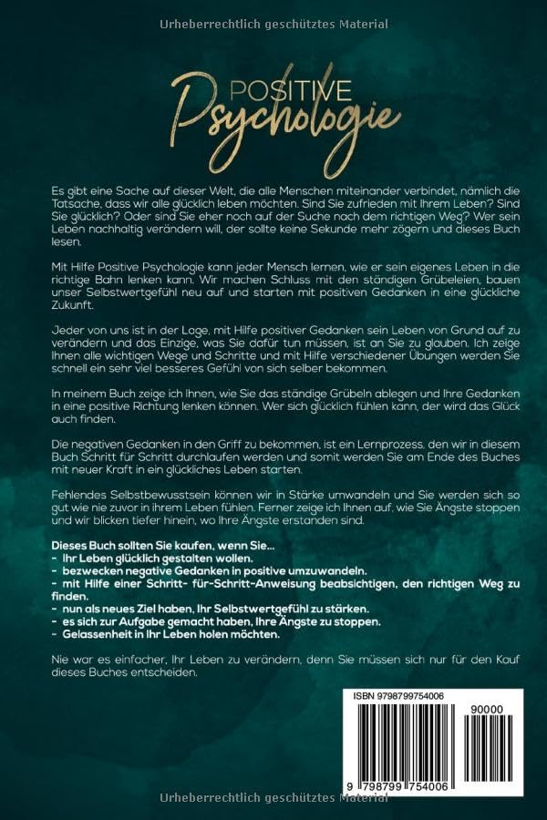 Positive Psychologie - Grübeln stoppen, Gelassenheit lernen und Positiv Denken