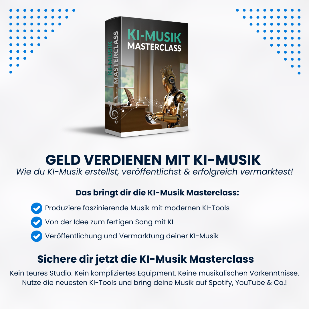 Geld verdienen mit KI-Musik