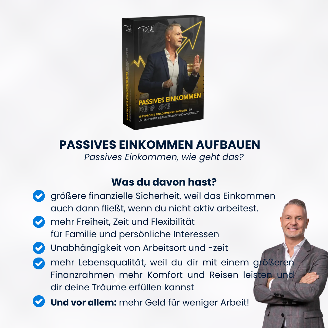 Passives Einkommen aufbauen