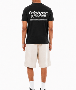 Pain Is Part Of The Process T-Shirt aus Bio-Baumwolle