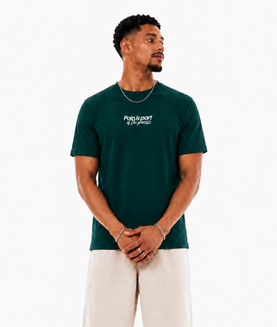 Pain Is Part Of The Process T-Shirt aus Bio-Baumwolle