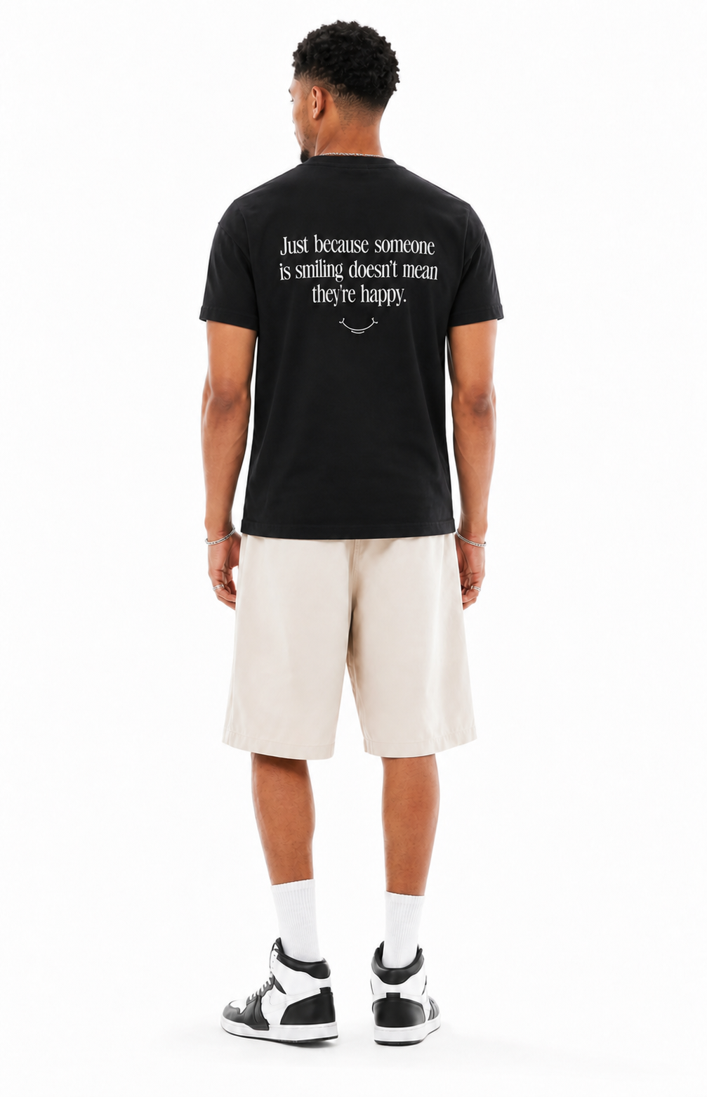 Smile T-Shirt aus Bio-Baumwolle