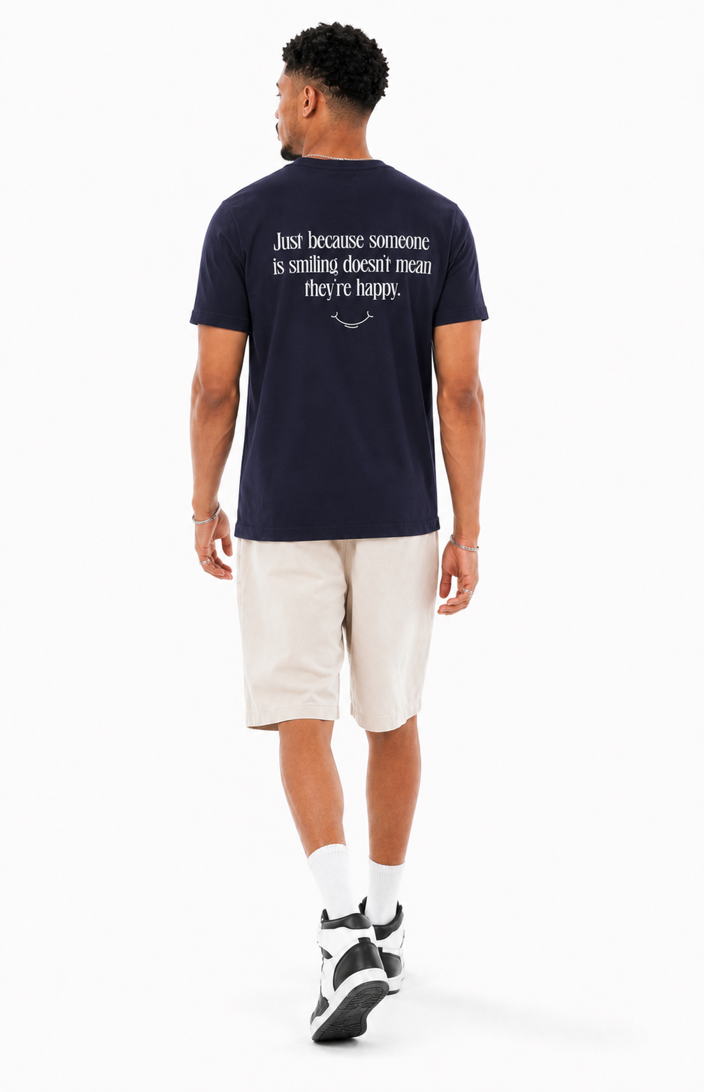 Smile T-Shirt aus Bio-Baumwolle