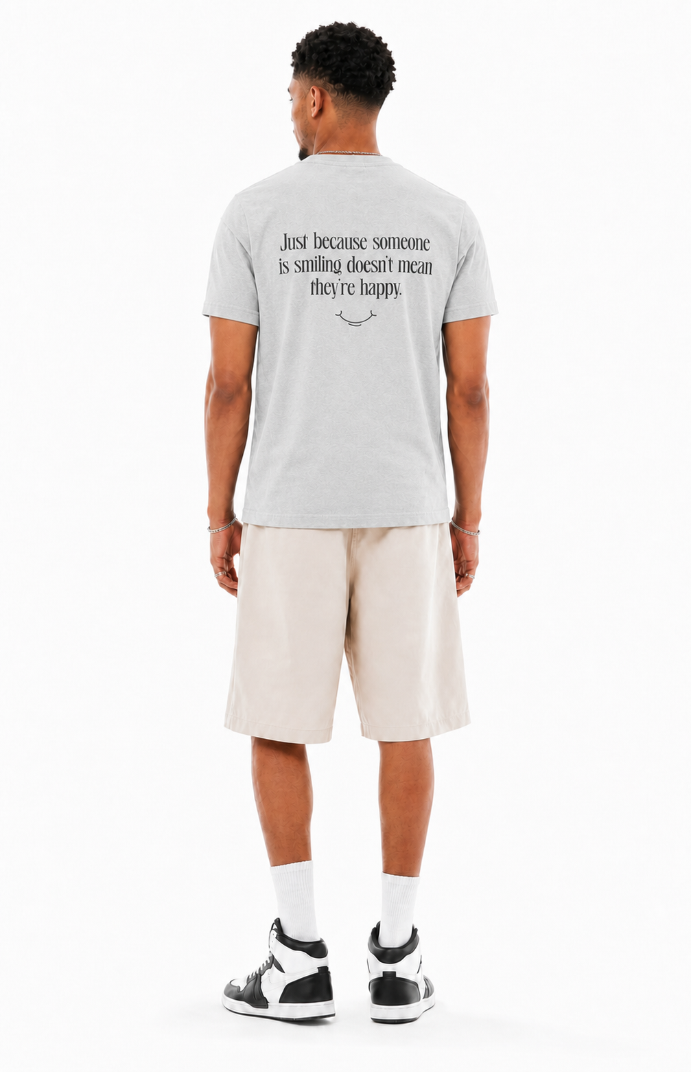 Smile T-Shirt aus Bio-Baumwolle