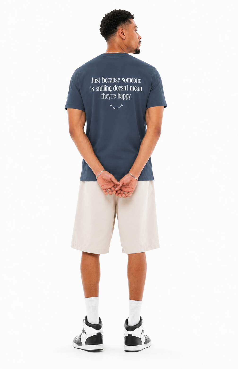 Smile T-Shirt aus Bio-Baumwolle