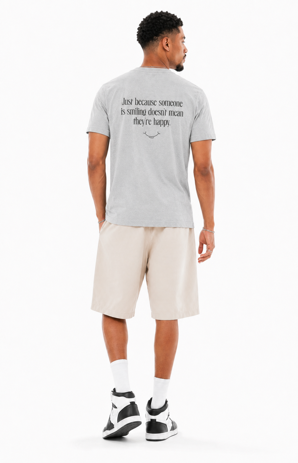 Smile T-Shirt aus Bio-Baumwolle