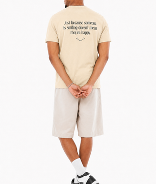 Smile T-Shirt aus Bio-Baumwolle