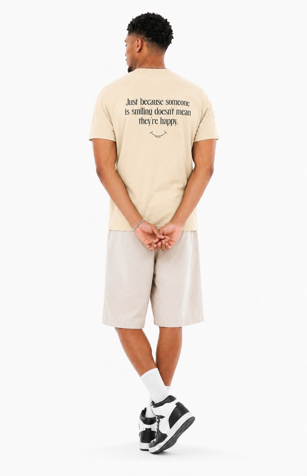 Smile T-Shirt aus Bio-Baumwolle