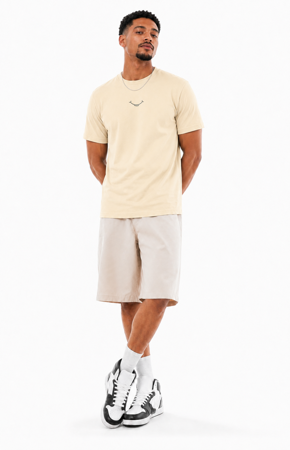 Smile T-Shirt aus Bio-Baumwolle