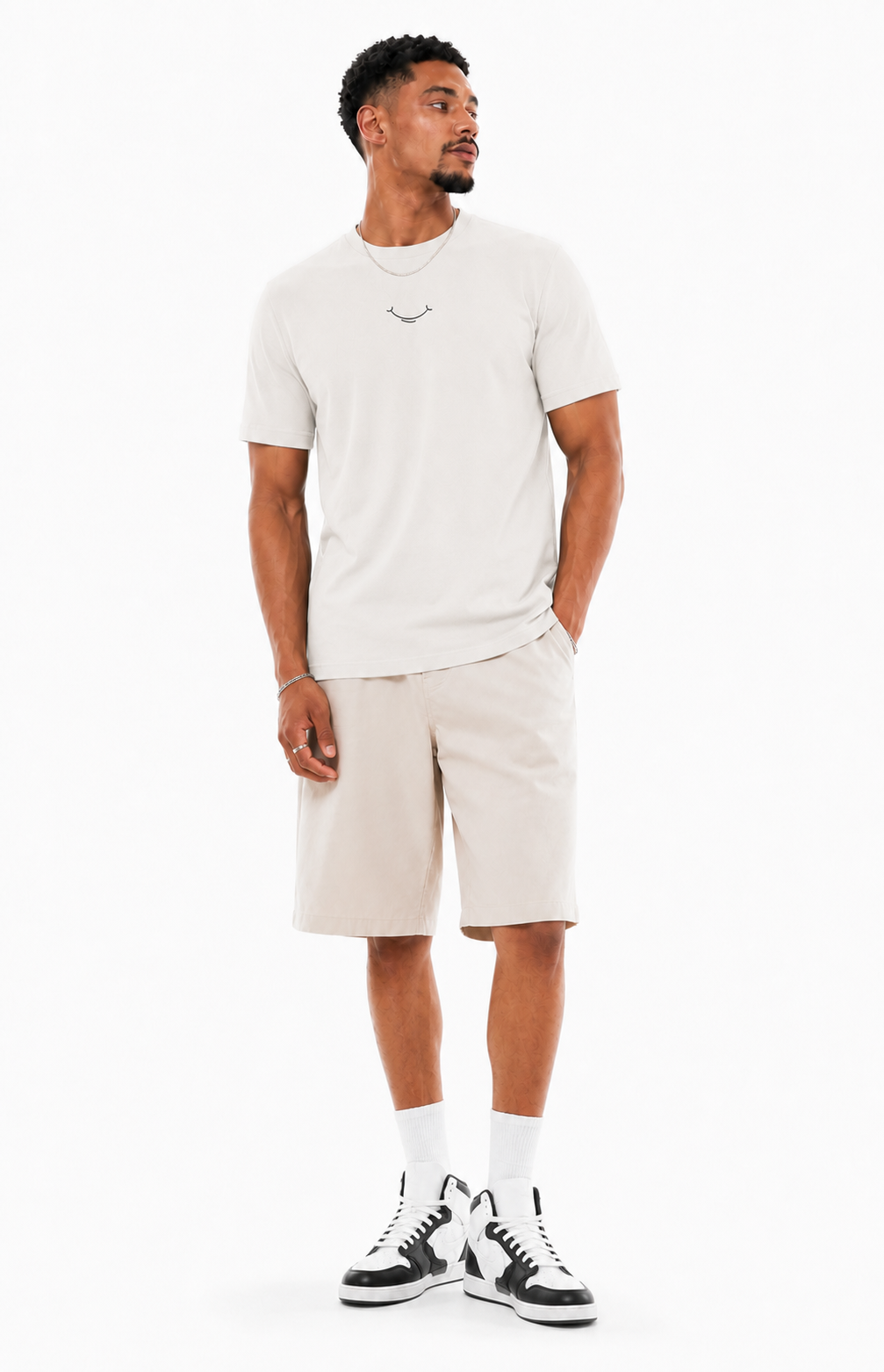 Smile T-Shirt aus Bio-Baumwolle