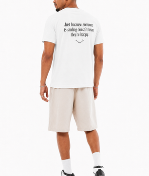 Smile T-Shirt aus Bio-Baumwolle