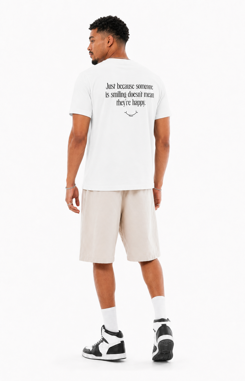 Smile T-Shirt aus Bio-Baumwolle